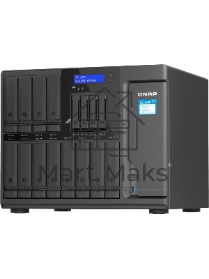 Сетевое хранилище SMB QNAP TS-1655-8G NAS 16-Bay (12x 3.5