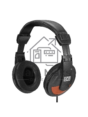 Полноразмерные наушники с микрофоном (гарнитура) ExeGate Office HS-130S (2x3.5мм, динамик 40мм, 20-20000Гц, длина кабеля 2.2м, регулировка громкости)