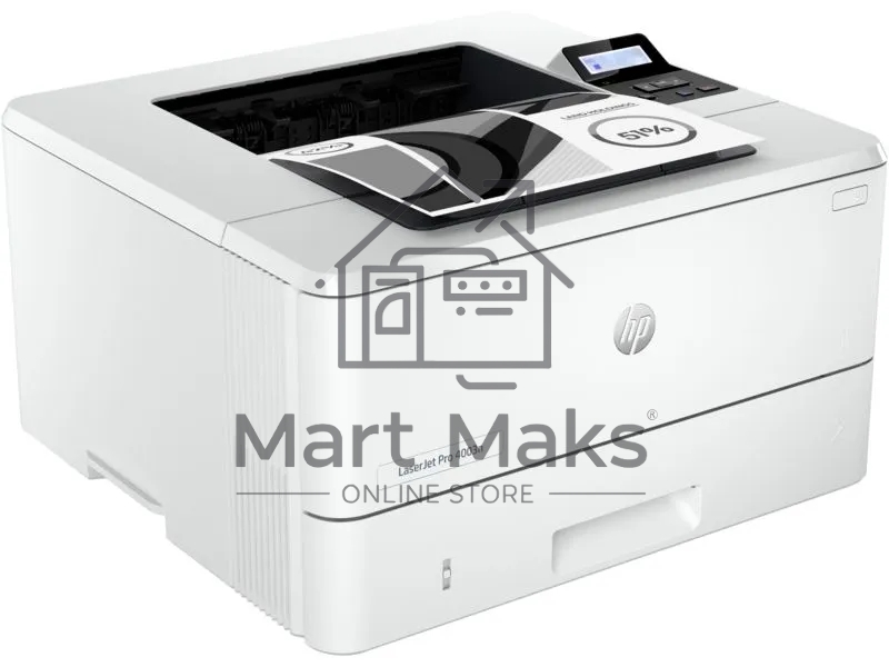 Принтер лазерный HP LaserJet Pro 4003n (2Z611A), A4, ч/б, печ. до 40 стр/мин., 1200 x 1200 dpi, USB, RJ-45, Air Print, Mopria