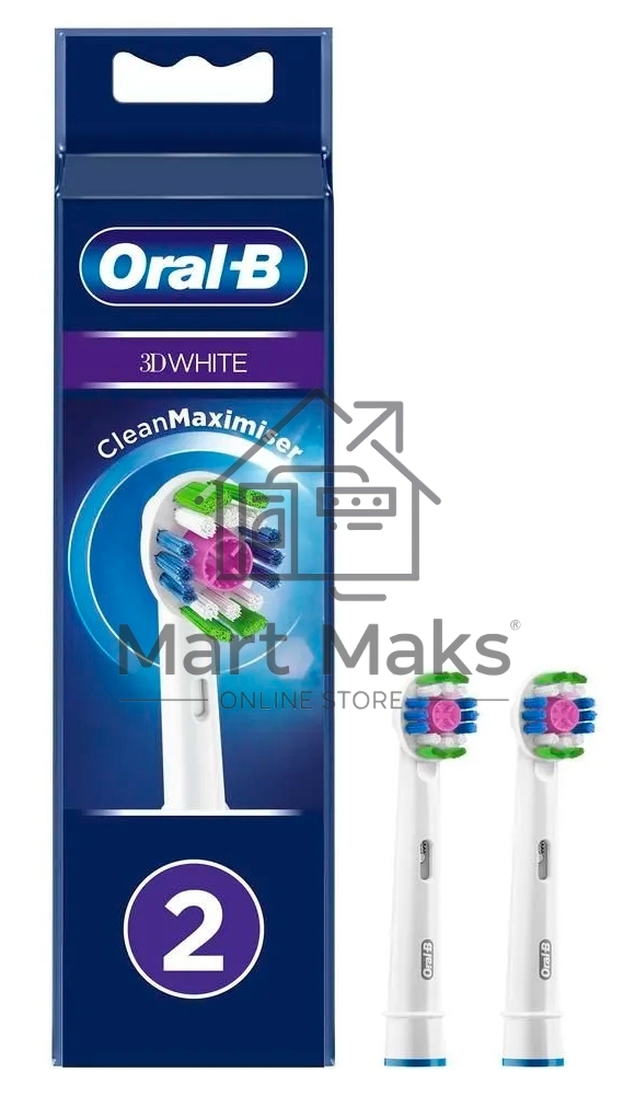 Насадка для зубных щеток Oral-B 3D White EB18pRB (упак.:2шт)