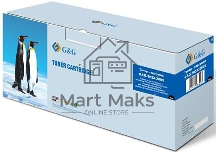 Картридж лазерный G&G GG-719H черный (6500стр.) для Canon MF5840dni-Sensys/MF5880dni; LBP6300i/6650i