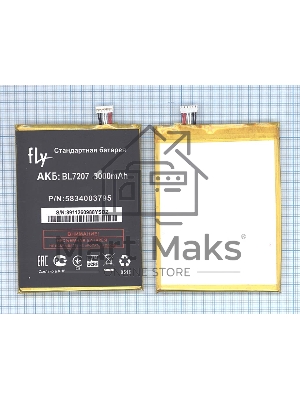Аккумуляторная батарея BL7207 для Fly IQ4511 Tornado One Octa