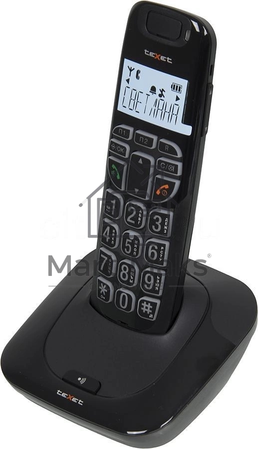 Радиотелефон teXet TX-D7505A черный