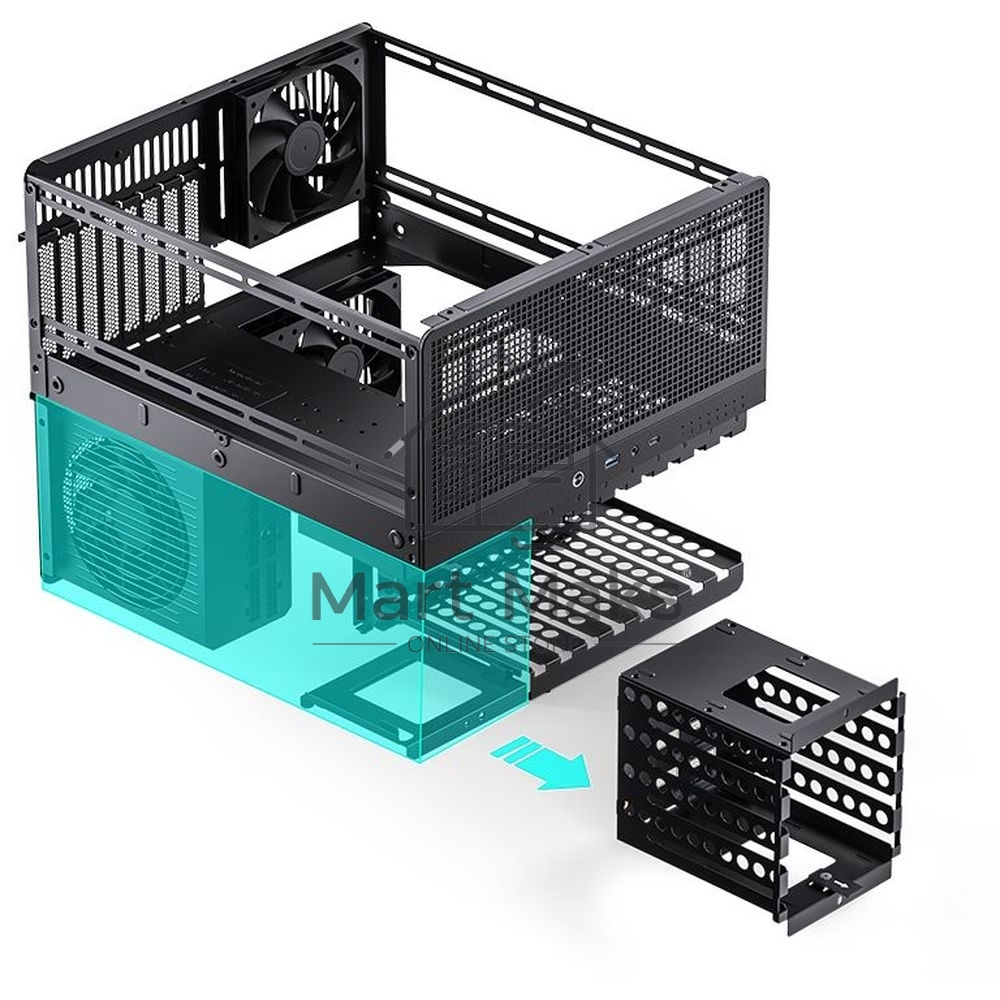Компьютерный корпус JONSBO Computer Case N5 black