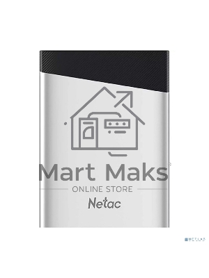 Внешний SSD Netac Z6S, 120 GB, USB 3.2 Gen 2 Type-C, R/W 520/440, серебристый