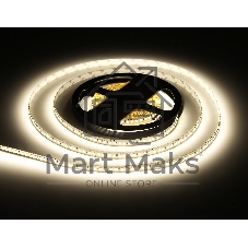 Светодиодная лента Ambrella light GS1302 2835 180Led/ 14.4W m/ 12V IP20 4500K/ 5000*8*1.2mm (2 конт.)