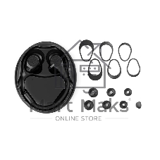 Наушники TWS JLab Work Buds Black, внутриканальные, Bluetooth, до 10 ч