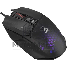 Мышь проводная A4Tech Bloody W65 Max Mini черный, 12000 dpi, USB, кнопки - 9