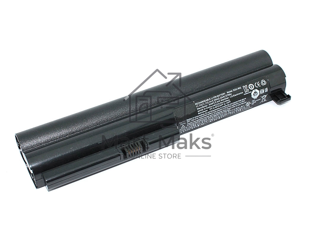 Аккумуляторная батарея для ноутбука Hasee A410 (SQU-902) 11.1V 5200mAh/48.84WH/6Cell черная