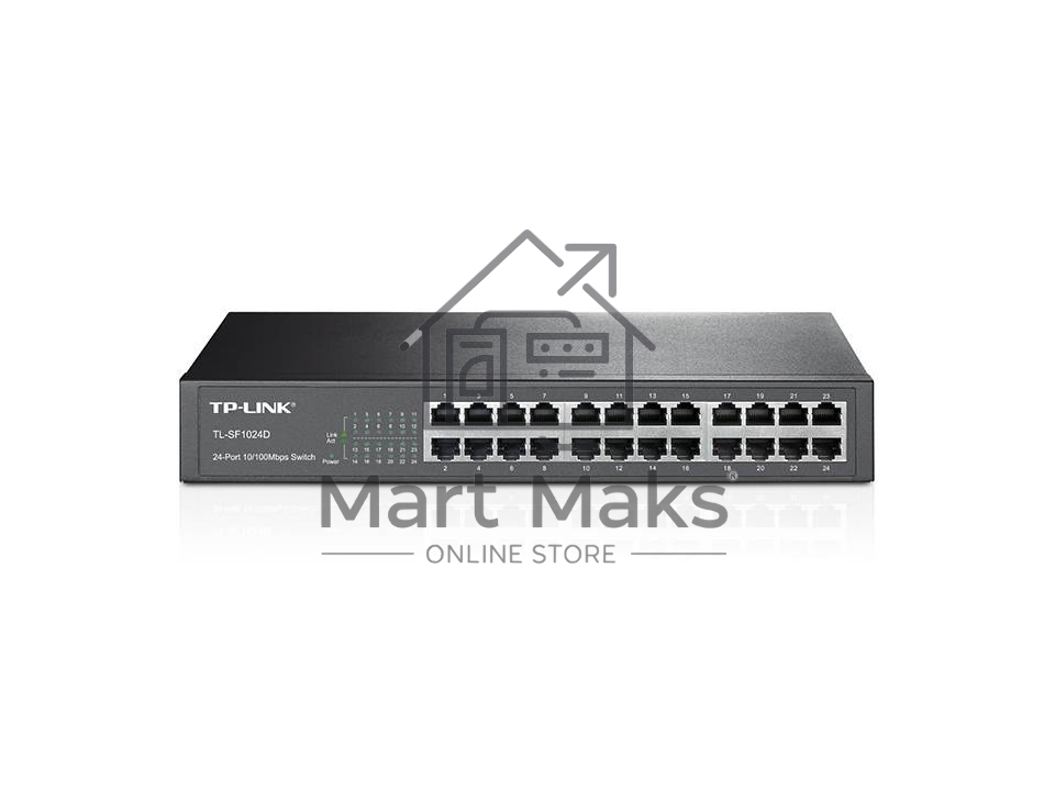 Коммутатор TP-Link SMB TL-SF1024D Коммутатор 24-port 10/100M Switch