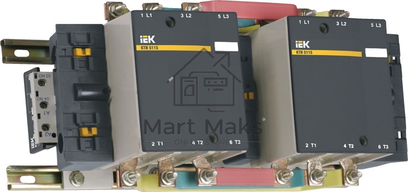 Контактор IEK КТИ-51503 реверс 150А 400В/АС3