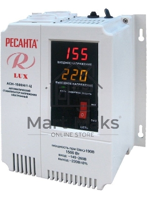 Стабилизатор АСН-500Н/1-Ц Ресанта LUX