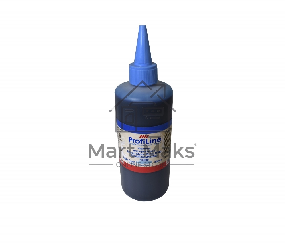 Чернила для принтеров Epson StylusPhoto R200/R300/R300M/RX500/RX600 / R300 CISS ink Light Cyan 250 мл водн ProfiLine