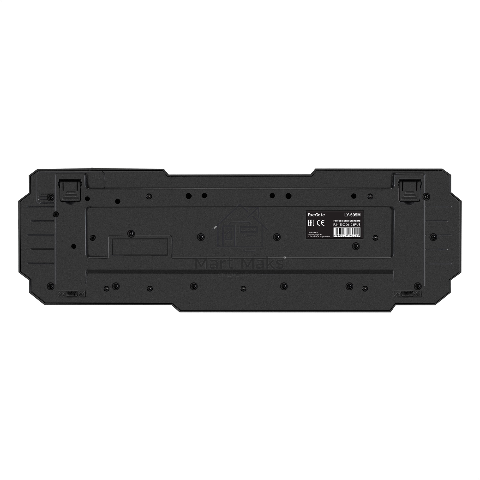 Клавиатура ExeGate Multimedia Professional Standard LY-505M проводная, USB, черный