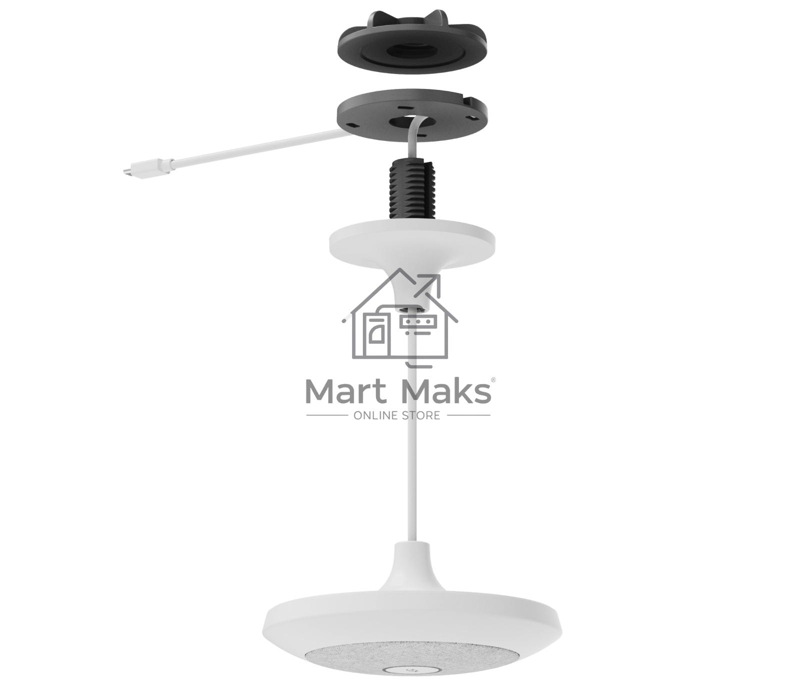 Потолочное крепление для микрофона LOGITECH Mic Pod Pendant Mount/ LOGITECH Mic Pod Pendant Mount - OFF-WHITE