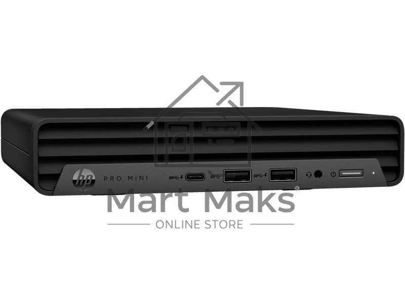 Неттоп HP ProDesk 400 G9 Mini i3 13100T (2.5) 8Gb SSD256Gb UHDG 730 Free DOS GbitEth WiFi BT 90W мышь клавиатура черный (935X8EA)