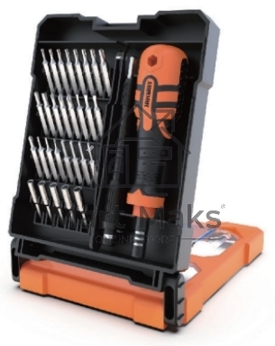 Отвертка с набором бит Jakemy JM-8160