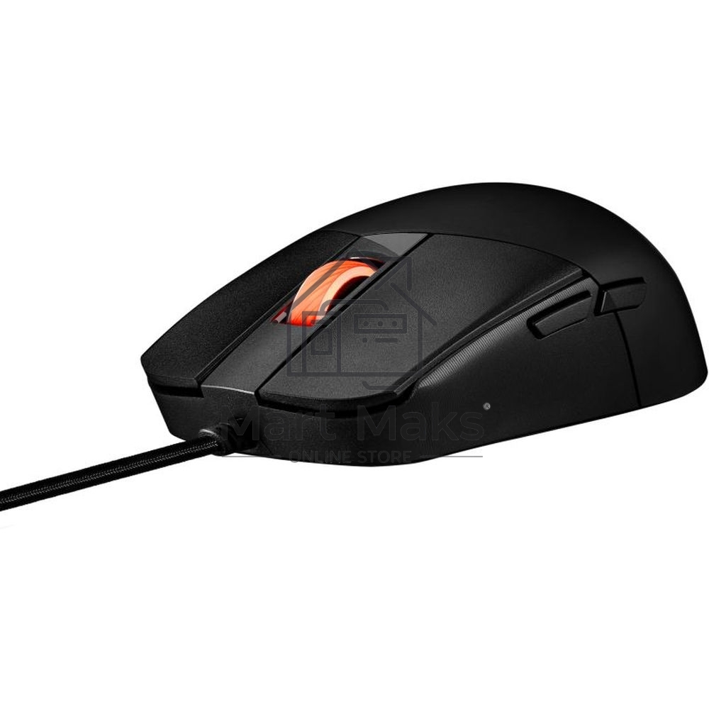 Мышь проводная ASUS P518 ROG STRIX IMPACT III черный, 12000 dpi, USB, кнопки - 5