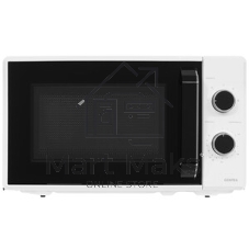 Микроволновая печь Centek CT-1550 белый, 20 л, 700 Вт, переключатели - поворотный механизм
