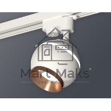 Светильник Ambrella light XT1101024 SWH/PPG белый песок/золото розовое полированное GU5.3 LED 3W 4200K (A2520, C1101, N7035)