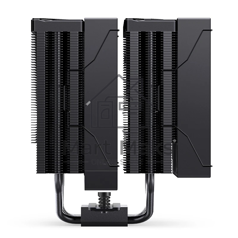 Кулер для процессора CPU Cooler JONSBO CA90 ARGB (270W, 4-pin PWM, 159mm, Al/Cu, 6x6mm, ARGB, 1x130mm + 1x120mm, 76.57CFM/69.61CFM, 31.4dBA/32.6dBA, 1800RPM/1800RPM, S: 1851/1700/1200/115X, AM4/AM5 Black)
