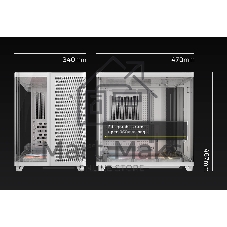 Корпус Corsair Air 5400 RS-R ARGB White, Midi-Tower, белый, 3 x 120 мм