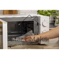 Микроволновая печь Gorenje MO20CE1W5 белый, 20 л, 700 Вт, переключатели - поворотный механизм