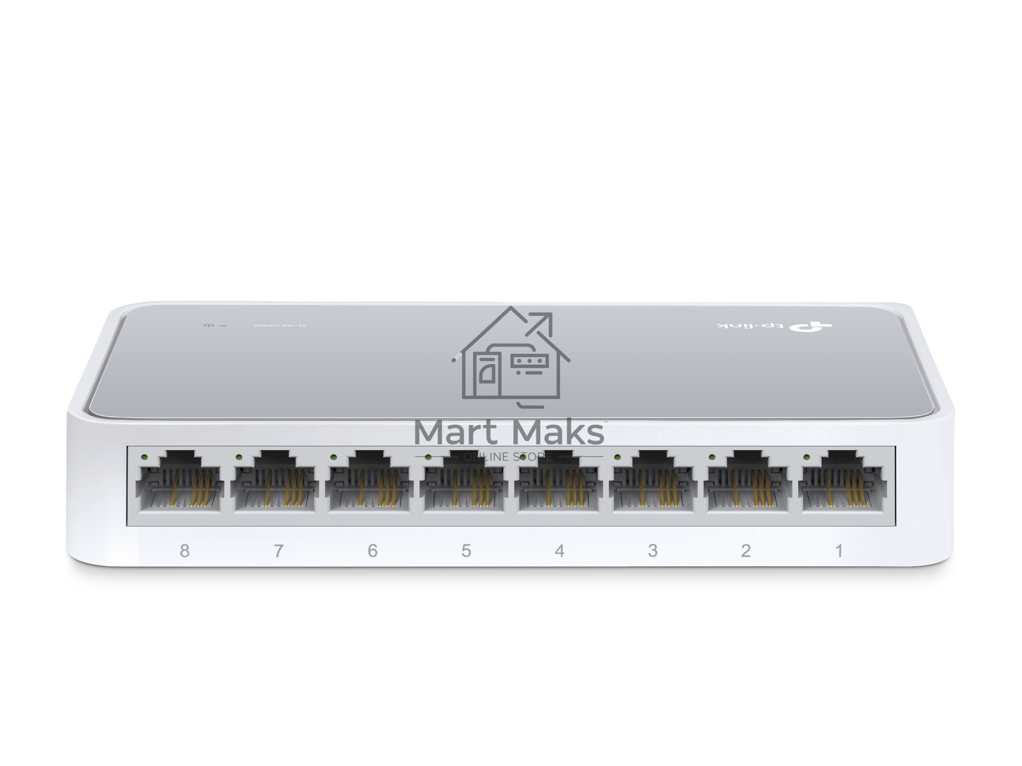 Коммутатор TP-Link SOHO TL-SF1008D Коммутатор 8-port 10/100M mini Desktop Switch, 8 10/100M RJ45 ports, Plastic case