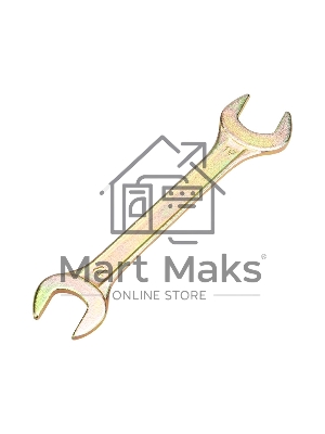 Ключ гаечный рожковый Rexant 17х19 мм, желтый цинк