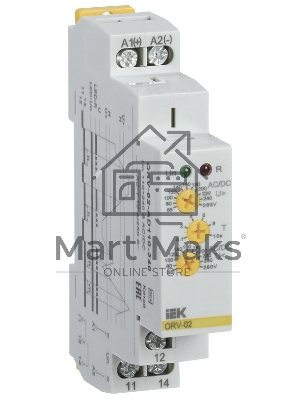 Реле повышения напряжения ORV 1ф 110-240В AC/DC ИЭК ORV-02-AD110-240