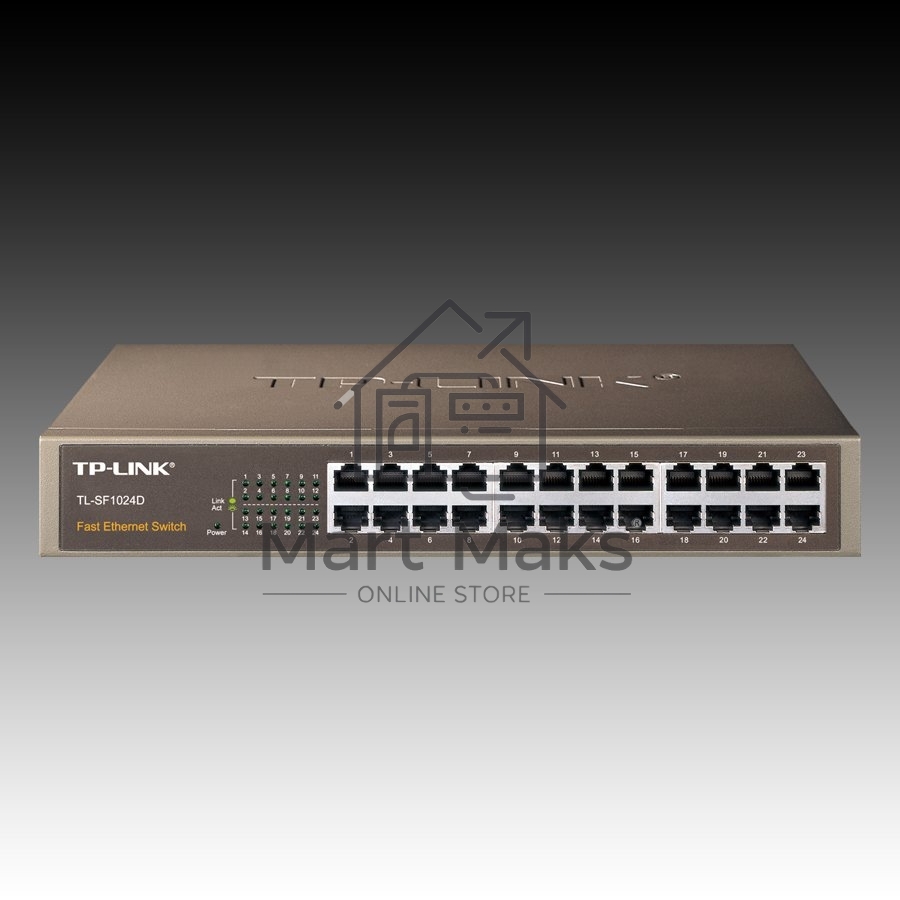 Коммутатор TP-Link SMB TL-SF1024D Коммутатор 24-port 10/100M Switch