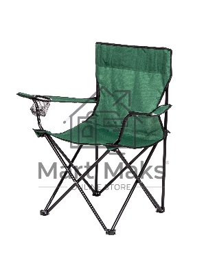 Стул складной Palisad Camping с подлокотниками и подстаканниками 81х51х86 см