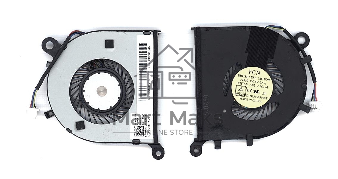 Вентилятор (кулер) для ноутбука Dell XPS 13 9343 9350