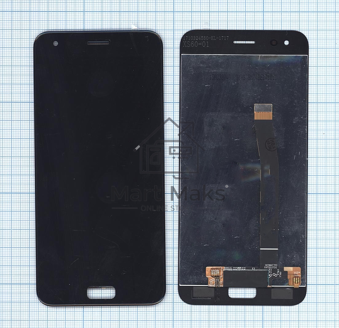 Дисплей для Asus ZenFone 4 ZE554KL, черный