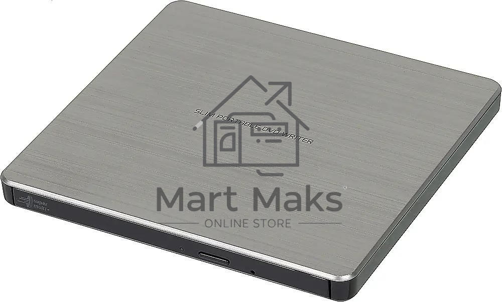 Оптический привод LG DVD-RW ext. Silver Slim Ret. USB2.0