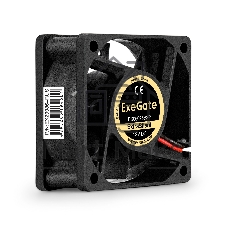 Вентилятор 12В DC ExeGate ExtraSilent ES06025B2P (60x60x25 мм, 2-Ball (двойной шарикоподшипник), 2pin, 2500RPM, 17dBA)