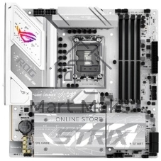 Материнская плата ASUS ROG STRIX B860-G GAMING WIFI, LGA 1851, Intel B860, 4xDDR5, 4xSATA, 4xM.2, 1xPCIe 5.0 x16, 1xDP, 1xHDMI, 1xThunderbolt 4, 1x 2.5Gb LAN, 1xUSB-C 20Gbps, 1xUSB-A 10Gbps, 3xUSB-A 5Gbps, 4xUSB-A 2.0, 2x3.5 мм, 7.1, mATX
