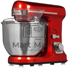 Миксер Maunfeld MF-431CH красный, стационарный, 1000 Вт, 5 л, 6 скоростей