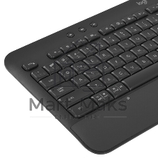 Клавиатура Logitech Signature K650 беспроводная, Bluetooth, радиоканал, чёрный