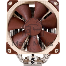 Кулер для процессора Noctua NH-U12S, 120 мм, медь, 1500 об/мин, 22.4 дБ, 4 pin PWM, высота 158 мм