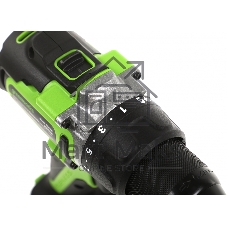 Дрель-шуруповерт GREENWORKS GD24DD90, 24 В, 0 Ач, 90 Нм, бесщеточный, ударный