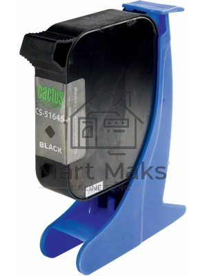 Картридж струйный Cactus CS-51645 черный (44 мл) для HP DJ 710c/720c/722c/815c/820cXi/850c/870cXi/880c
