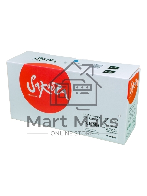 Картридж лазерный Sakura CLTC406S для Samsung CLP-360/365/365w, CLX-3300/3305/3305w/3305Fw/3305FN, Xpress C410/460, синий, 1000 к.