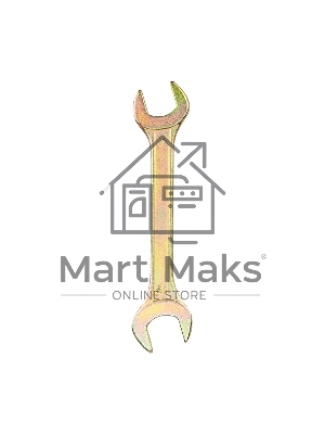 Ключ гаечный рожковый Rexant 17х19 мм, желтый цинк