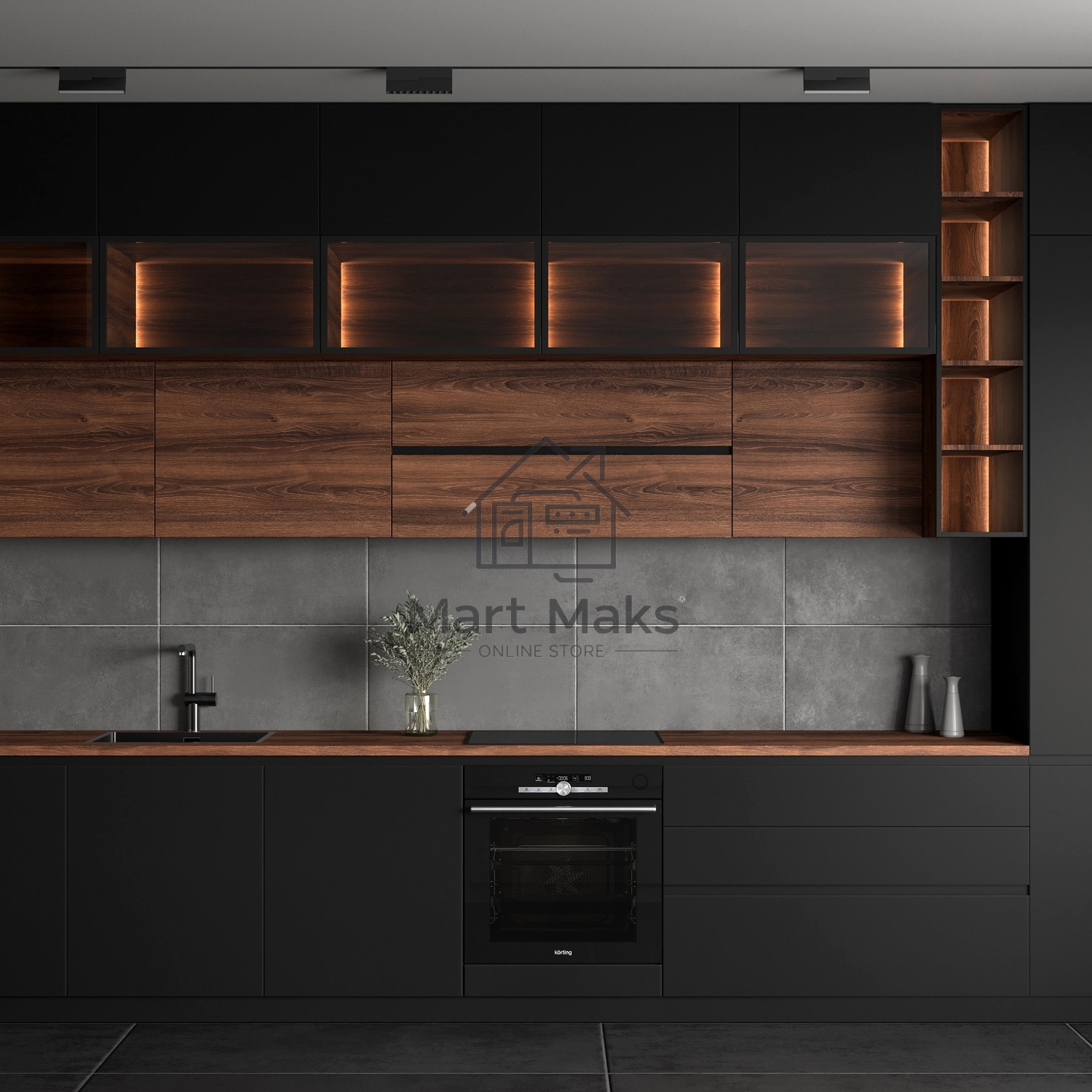 Электрический духовой шкаф Korting OKB 9982 EN ST, встраиваемый