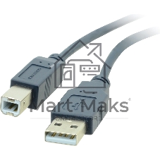 Кабель Kramer C-USB/AB-6 USB-A 2.0 вилка- USB-B вилка, 1,8 м