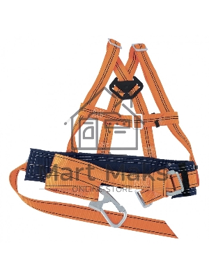 Удерживающая привязь УП IIД, с наплечными лямками, А-строп из синтетической ленты Сибртех