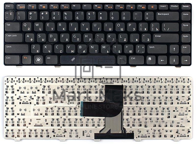 Клавиатура для ноутбука Dell XPS 15 L502X M5040 N5050 N5040 N4110 черная