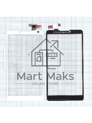 Сенсорное стекло (тачскрин) для Lenovo A880 белое