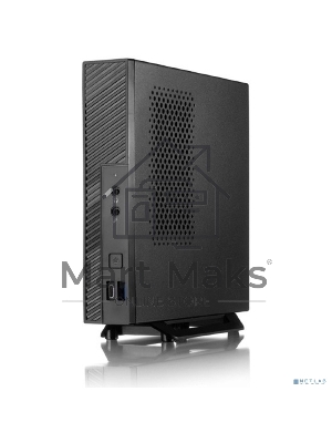Компьютерный корпус с блоком питания 120 Ватт/ Foxline FL-L01-AD120-D65 mITX case (1L),w/2xUSB3.0, VESA, CPU cooler, w/120W pwr adapter, w/pwr cord